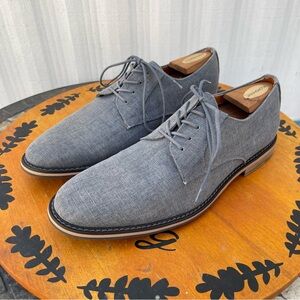 Express  Casual-Oxford  Loafer Shoes Men’s  Size 10 US Canvas Gray shoes